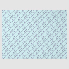 Tanzunterricht-Tissue-Papier (Blau) Seidenpapier