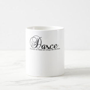 Tanzversprechen, dass es immer noch ein weiteres g kaffeetasse