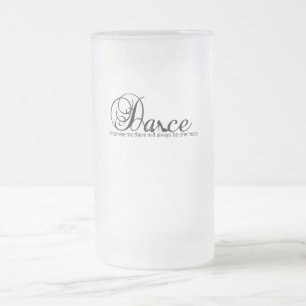 Tanzversprechen, dass es immer noch ein weiteres g mattglas bierglas