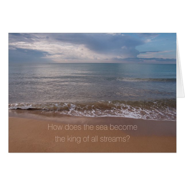 Tao Te Ching King von allen Strömen CC0842 (Vorderseite (Horizontal))