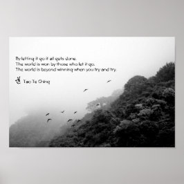 Tao Te Ching No.10 ©Fotographic Print Poster