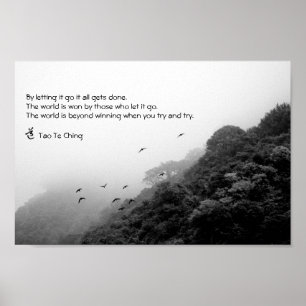 Tao Te Ching No.10 ©Fotographic Print Poster