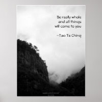 Tao Te Ching No.2/ Poster