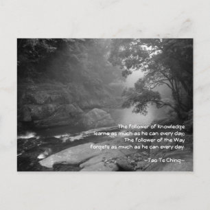 Tao Te Ching No.5/ Postcard No.5 Postkarte