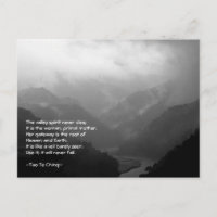 Tao Te Ching No.6/ Postcard