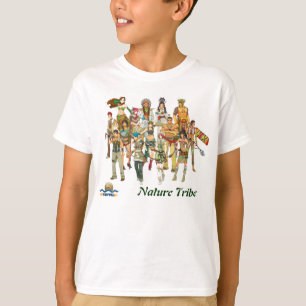 TAOFEWA - Natur-Stamm T-Shirt