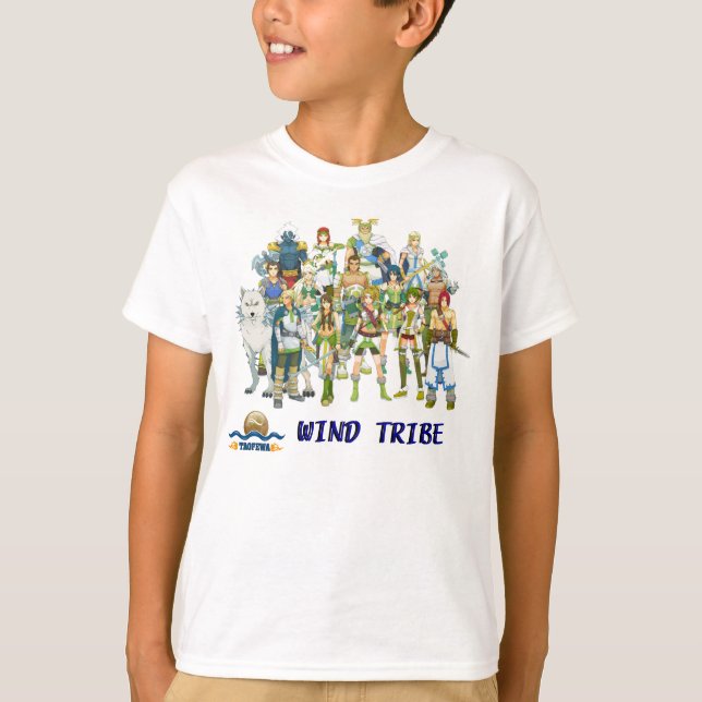 TAOFEWA - Wind-Stamm T-Shirt (Vorderseite)