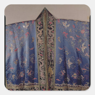 Taoist Robe aus dem Kaisertempel Quadratischer Aufkleber