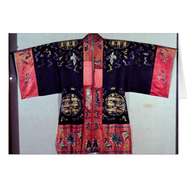 Taoist Robe mit Tai Chi Yin und Yang (Vorderseite (Horizontal))