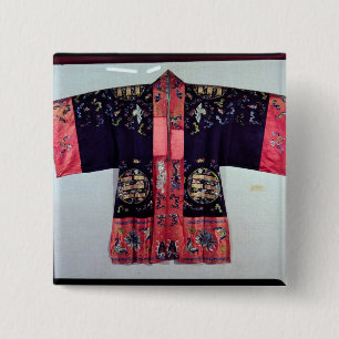 Taoist-Robe mit Tai-Chi Yin und Yang Button
