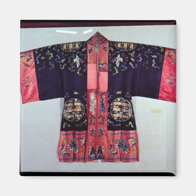 Taoist Robe mit Tai Chi Yin und Yang Magnet (Vorne)