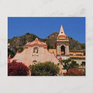 Taormina 4 postkarte