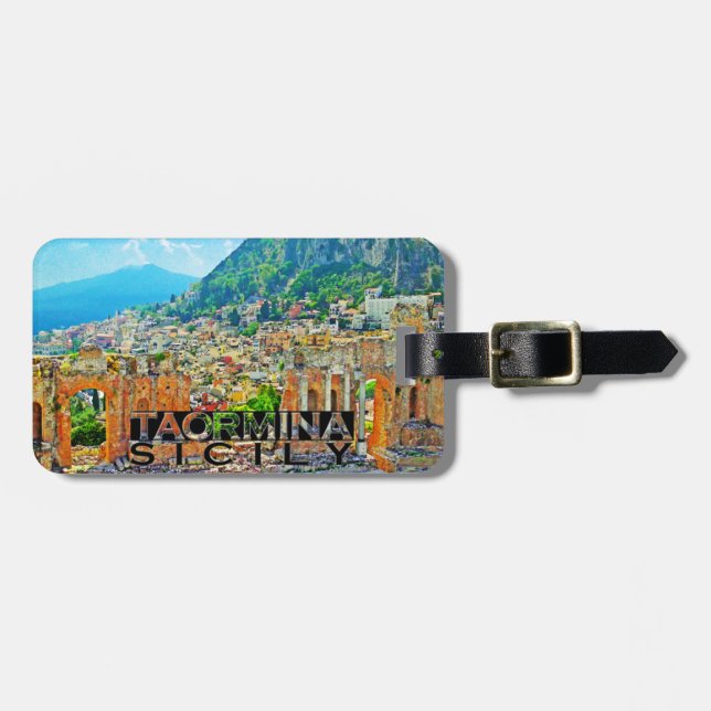 Taormina Gepäckanhänger (Vorderseite horizontal)