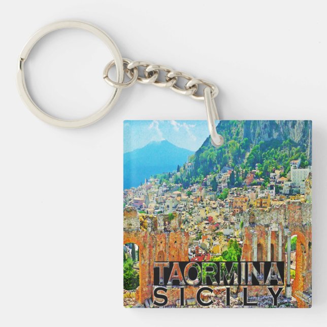 Taormina Schlüsselanhänger (Vorderseite)