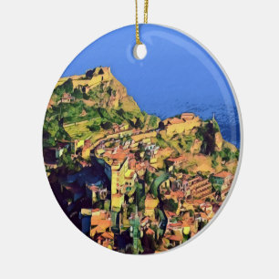 TAORMINA - Sizilien - Keramik Ornament