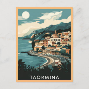 Taormina, Sizilien Postkarte