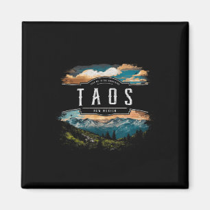 Taos Berge New Mexico Wandern Outdoor Vintage  Magnet