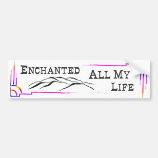 TAOS MOUNTAINS BUMPER STICKER AUTOAUFKLEBER