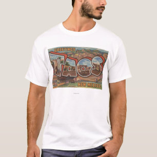 Taos, neuer MexicoLarge Buchstabe ScenesTaos, T-Shirt