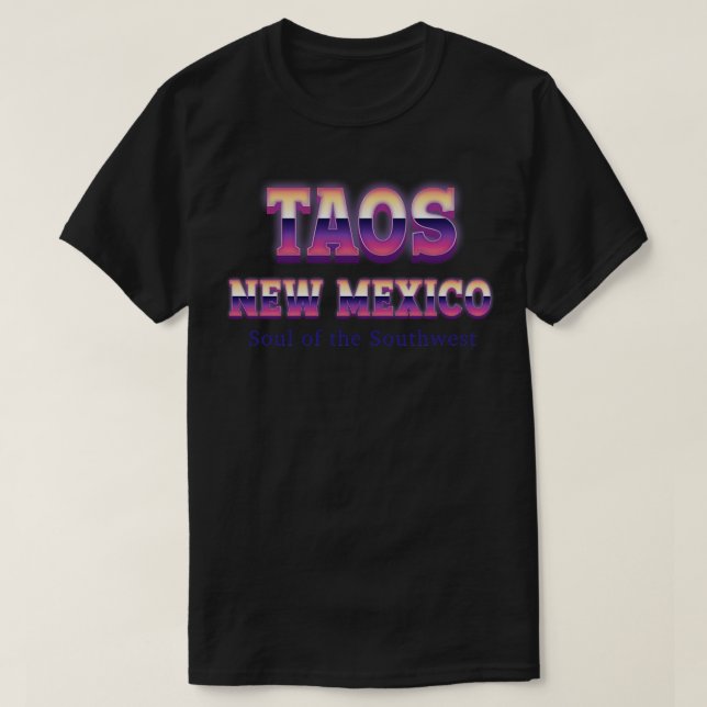 Taos New Mexico 2 T-Shirt (Design vorne)