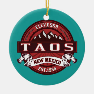 Taos New Mexico ist 1934 Christmas Ornament