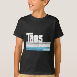 Taos New Mexico Nm Retro Vintage Skifahren Wandern T-Shirt