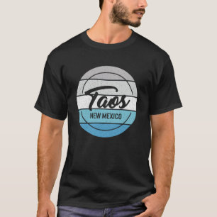 Taos New Mexico Skifahren Taos Skistal Snowboardin T-Shirt