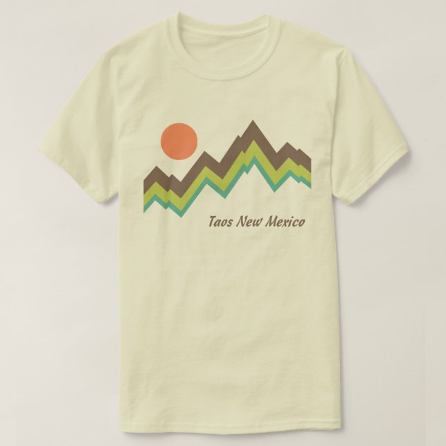 Taos New Mexico T-Shirt (Design vorne)