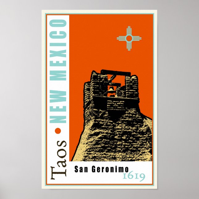 Taos, New Mexico, USA Poster (Vorne)
