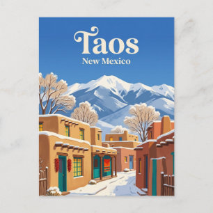 Taos New Mexico, USA Postkarte