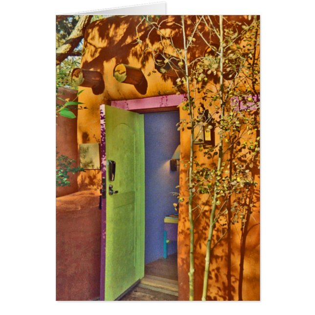 Taos New Mexiko-offene Tür #2 (Vorne)