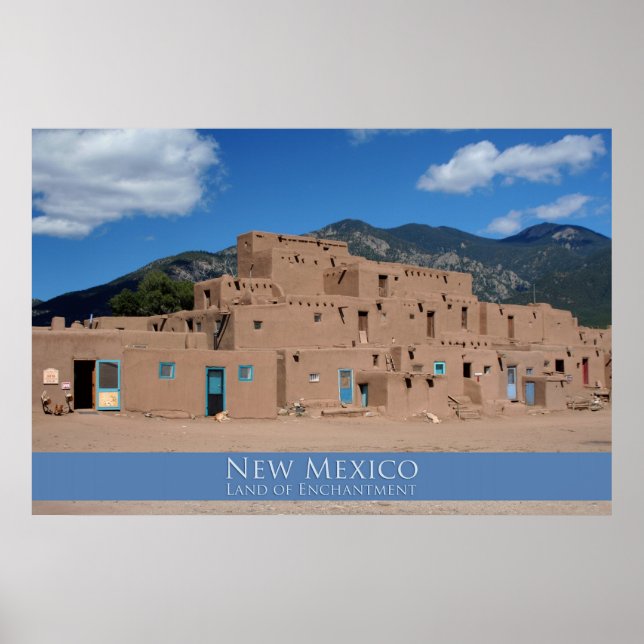 Taos Pueblo Poster (Vorne)