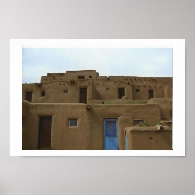 Taos Pueblo Poster (Vorne)