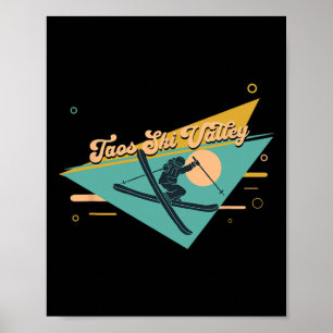 Taos Ski Valley New Mexico Skifahren Poster