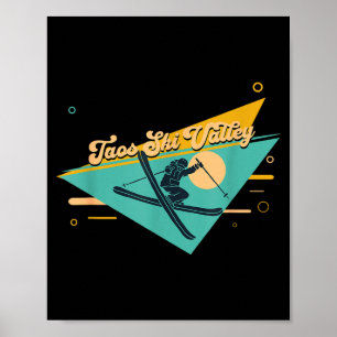Taos Ski Valley New Mexico Skifahren Poster
