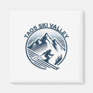 Taos Ski Valley Skigebiet Wintersport Neuseeland Magnet