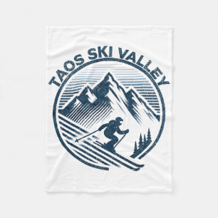Taos Ski Valley Skigebiet Wintersport New Mexic Fleecedecke