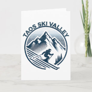 Taos Ski Valley Skigebiet Wintersport New Mexic Karte