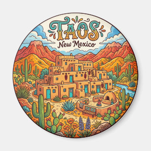 Taos USA Magnet