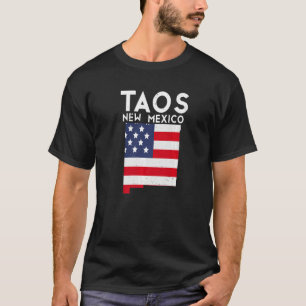 Taos USA Staat Amerika Reisen Neu Mexikanisch Neu T-Shirt