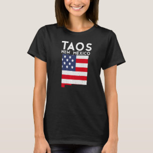 Taos USA Staat Amerika Reisen Neu Mexikanisch Neu T-Shirt