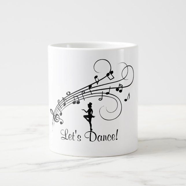 Tap Dance 3 Jumbo-Tasse (Vorderseite)