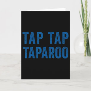 Tap Taparoo Hockey Motivationszitat Männer Frauen Karte