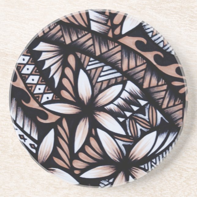 Tapa-Polyentwurf Untersetzer (Vorne)