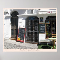 Tapas Bar in Frigiliana / Andalusien, Spanien