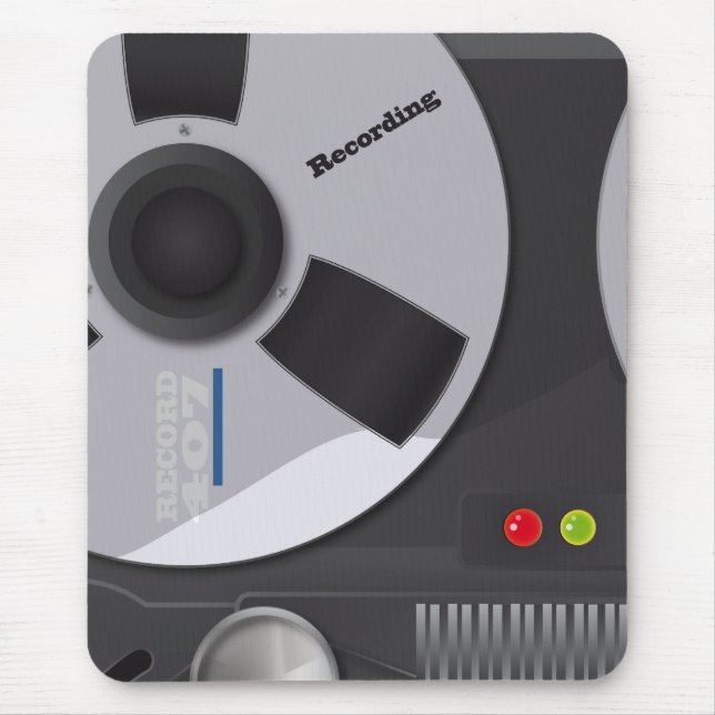 Tape Deck Recorder Mousepad (Vorne)