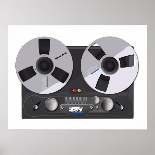 Tape Deck Recorder Poster (Vorne)