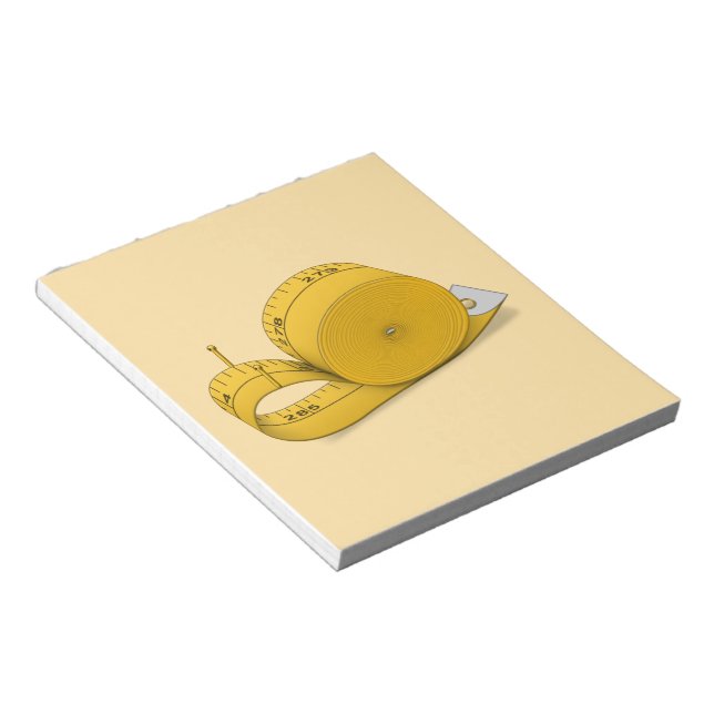 Tape Measure Snail - Notizblock (angewinkelt)
