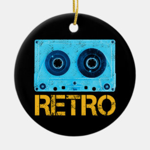 Tape Retro suchen nach Vintagem Cassette-80er-Part Keramik Ornament