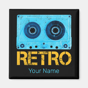 Tape Retro suchen nach Vintagem Cassette-80er-Part Magnet